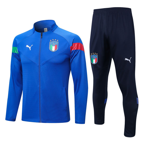 Trainingsanzüge Italien 2022-2023 Blau Rote